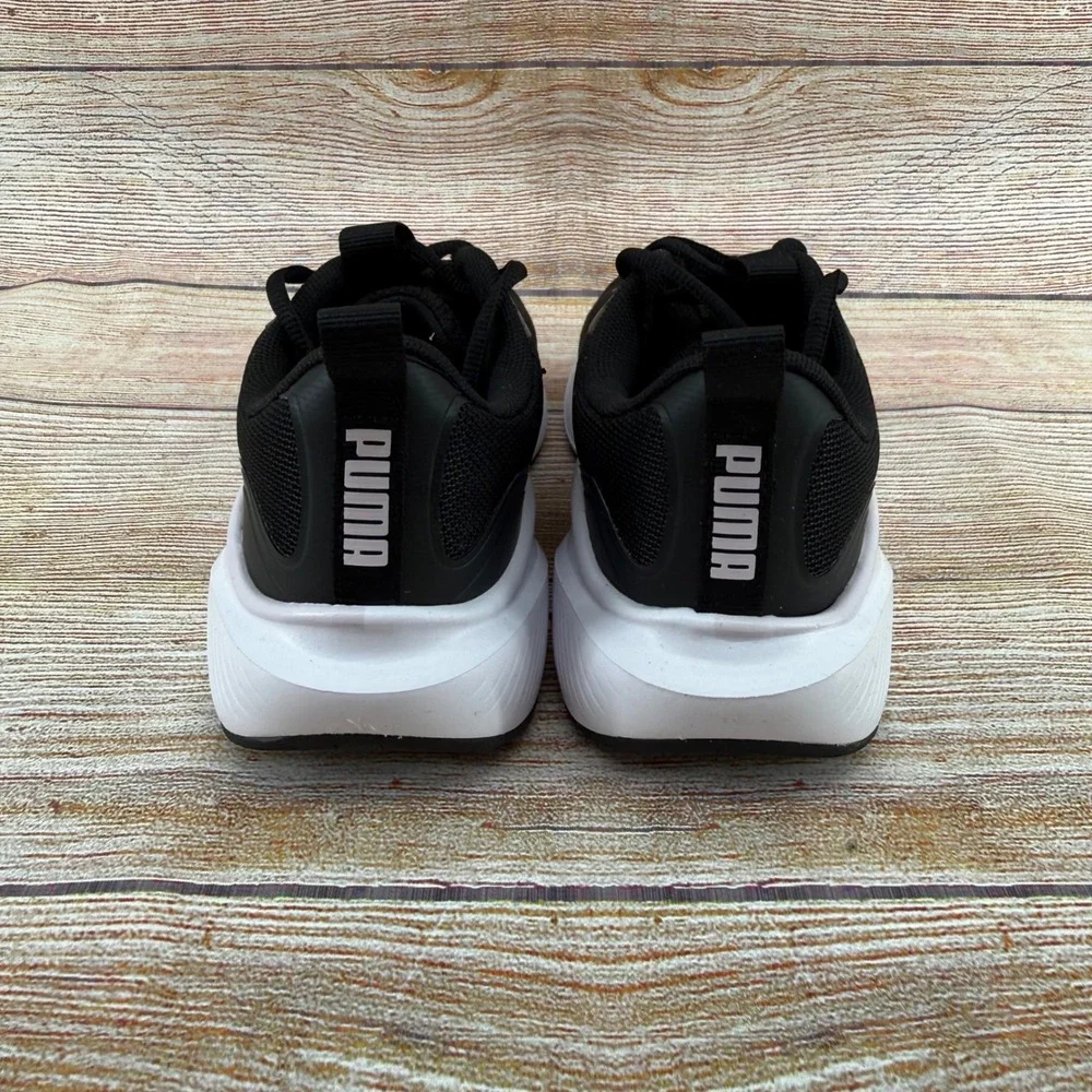 Puma Skyrocket Womens‎ Sneakers Black White Running Shoes 312395-02 Size 6